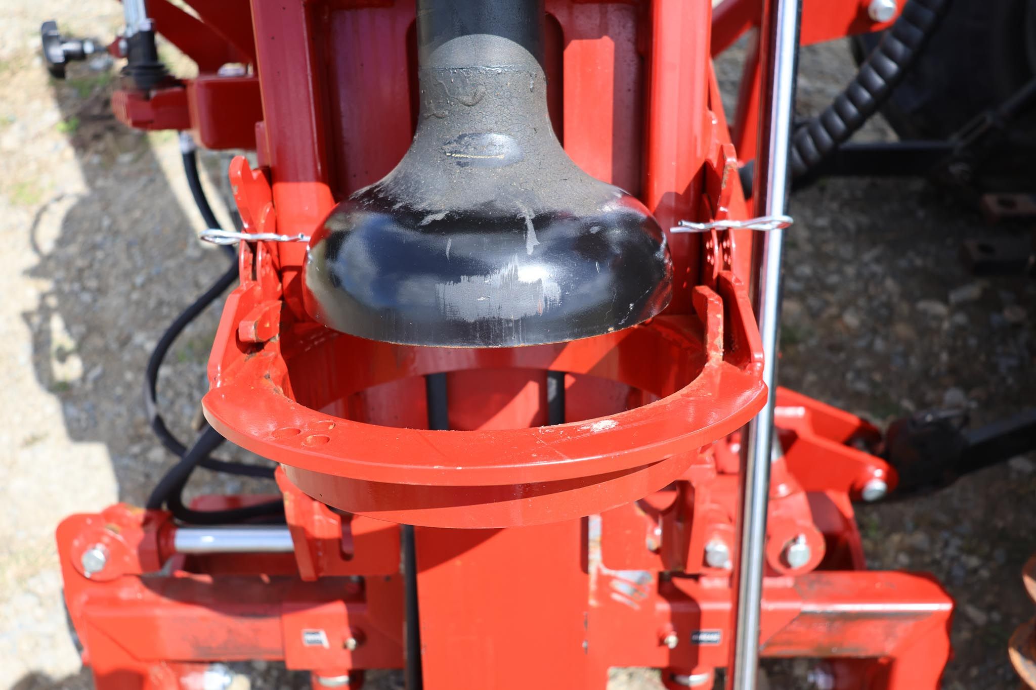 The Spitfire Type-R Post Steering System shown without an interchangeable ring