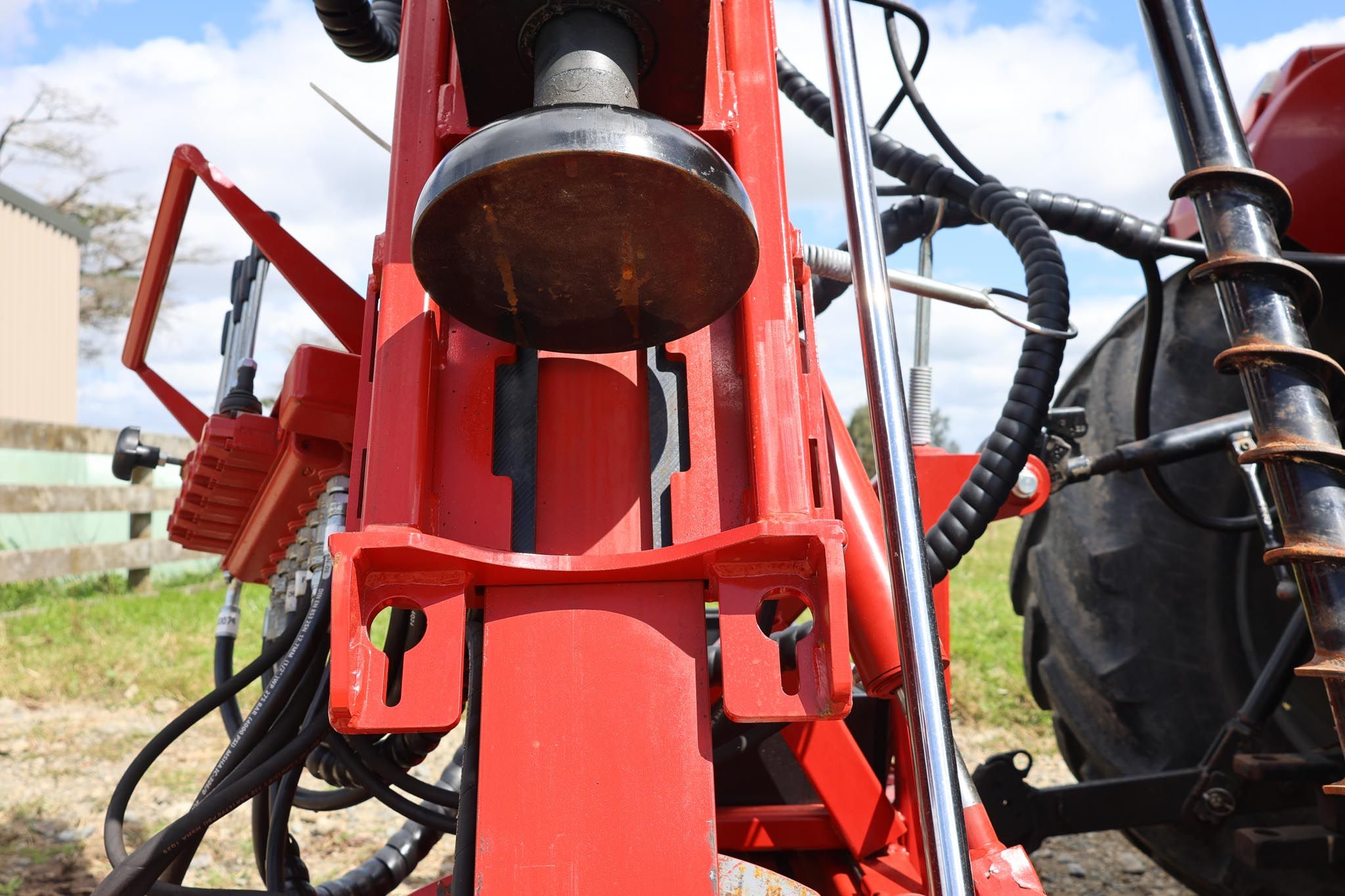 The Post Steering System removed from the Spitfire Type-R.